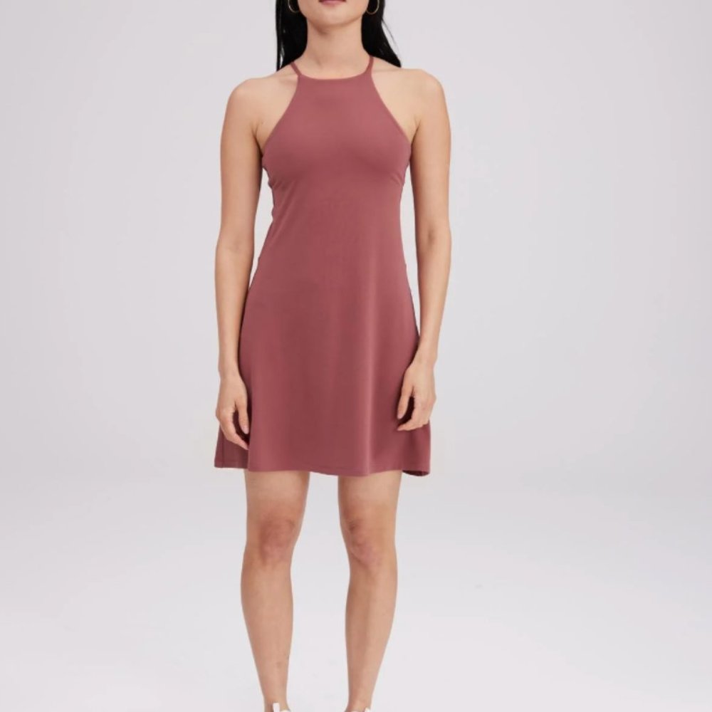 Rare Girlfriend Workout Dress Fig